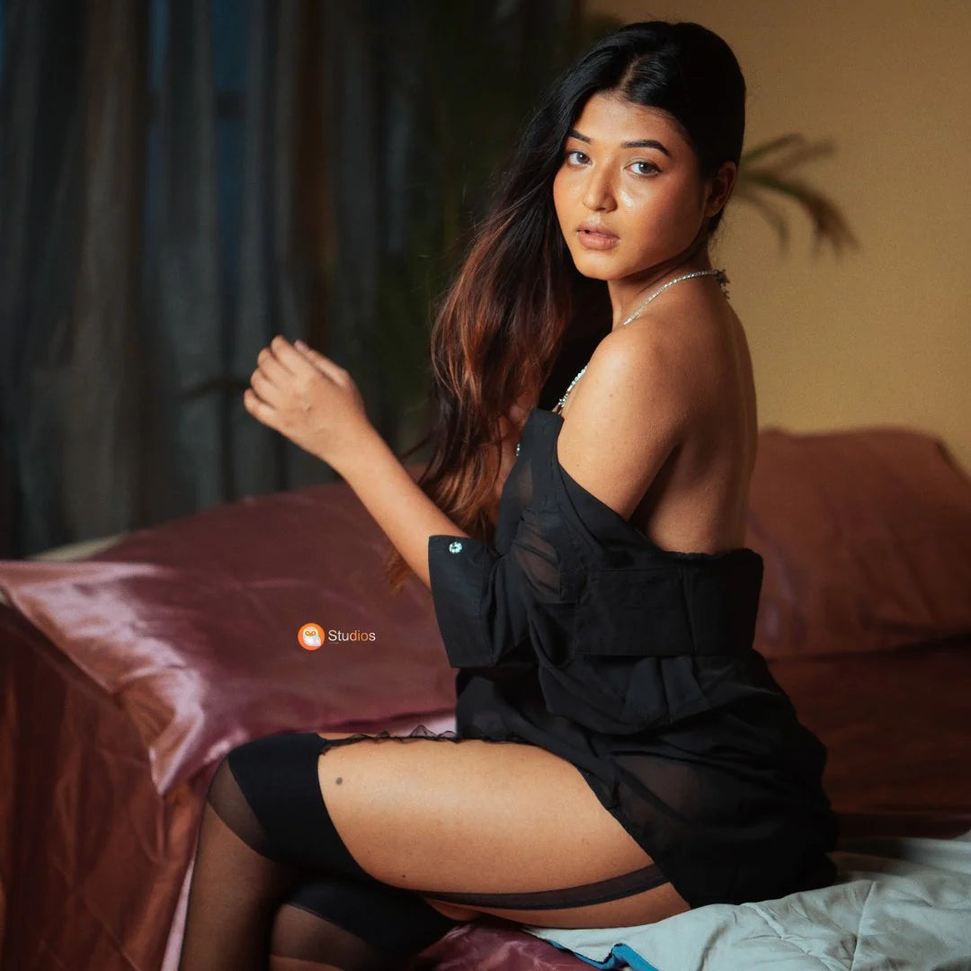 Cloud Nine Boyfriend Shirt Style Off-Shoulder Lingeriey
