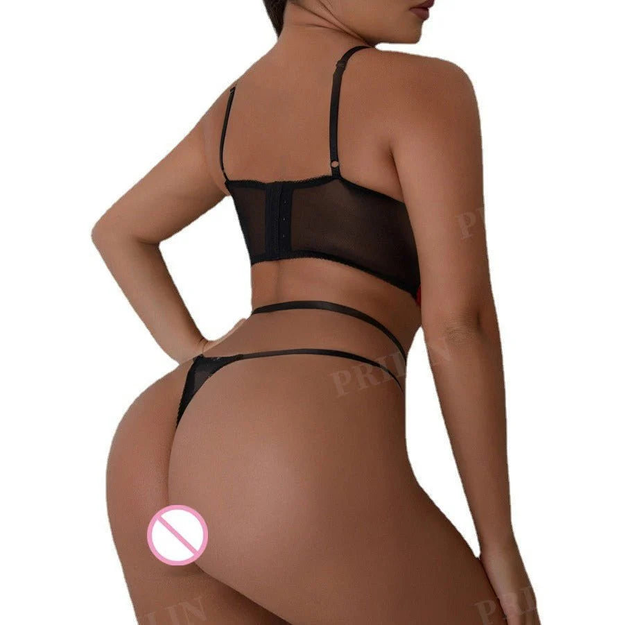 Lovebite Lace & Mesh Temptation Lingerie