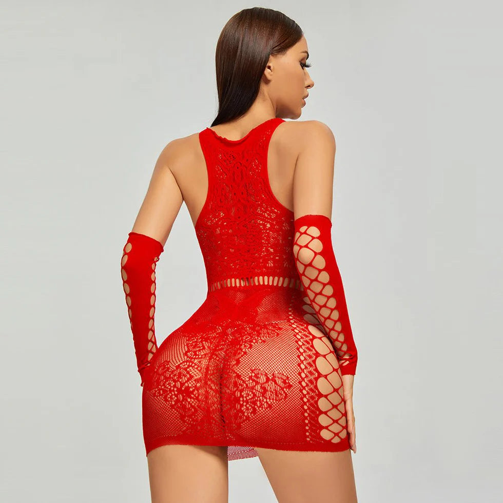 Venom Kiss Body Stocking Lingerie
